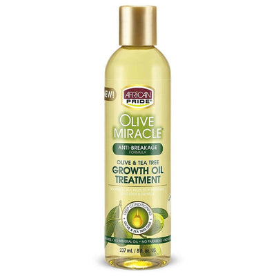 African Pride Olive Miracle Growth Oil 227g Olio Rinforzante Per La Crescita Dei Capelli