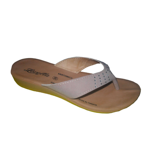 art. 1419-53 LORELLA infradito donna sandalo infradito in pelle colori nero o beige scarpe donna L'Orchidea - Siderno, Commerciovirtuoso.it