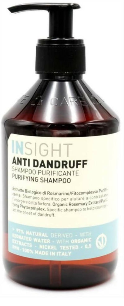 Insight Anti Dandruff Purifyng Shampoo 400 Ml, Purificante Anti Forfora Con Estratti Naturali. Bellezza/Cura dei capelli/Prodotti per la cura dei capelli/Shampoo Me.Dis. - Peschiera Borromeo, Commerciovirtuoso.it