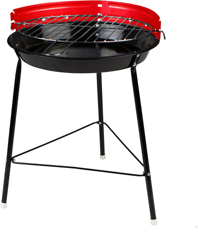 Barbecue a Carbone BBQ Paravento Colori Assortiti diametro 33 a Carbonella Grill