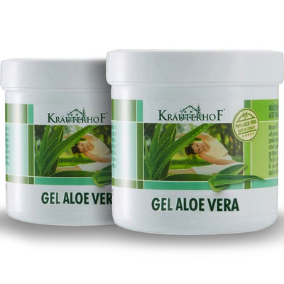 Balsamo Gel Aloe Vera Crema Massaggiante Idratante Lenitiva Doposole (2 x 250ml)