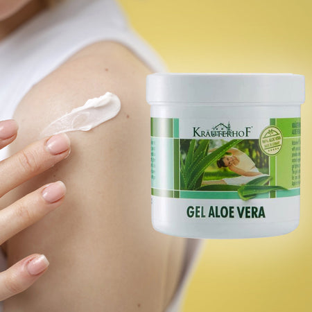 Balsamo Gel Aloe Vera Crema Massaggiante Idratante Lenitiva Doposole (2 x 250ml)