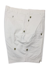 Bermuda uomo PT - tinta unita con ricami - bianco Moda/Uomo/Abbigliamento/Pantaloncini Couture - Sestu, Commerciovirtuoso.it