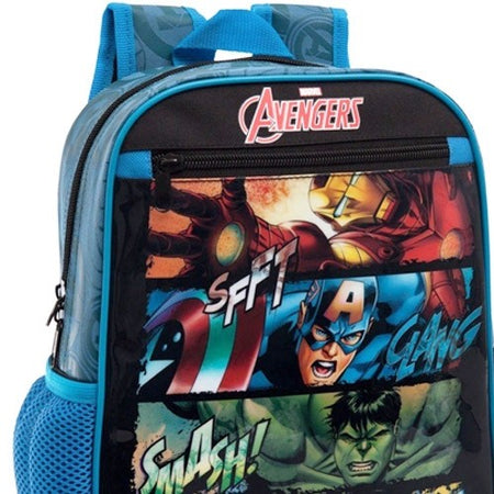Zaino Scuola Asilo Zainetto Poliestere Borsa 23 X 28 X 10 Cm Marvel  Avengers - commercioVirtuoso.it