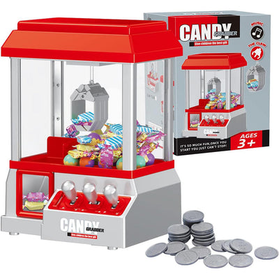 Distributore di Dolci Giocattolo per Bambini Gioco Arcade Idea Regalo con Monete