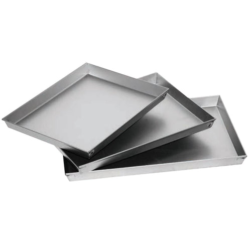 Kit 3 Teglie Rettangolari Per Pizza Forno A Legna Lasagnera made In Italy Casa e cucina/Teglie da forno e accessori per pasticceria/Placche e griglie/Teglie per pizza La Zappa - Altamura, Commerciovirtuoso.it