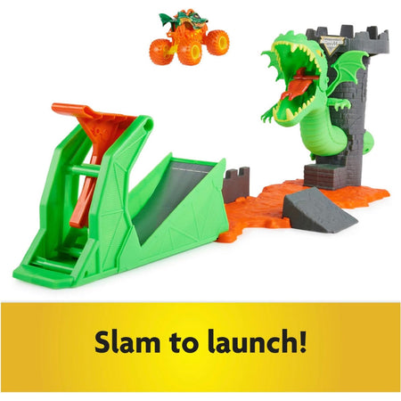 Monster Jam Playset per Veicoli Giocattolo per Bambini Ragazzi Gioco Idea Regalo