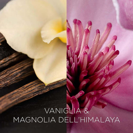 6 x 250 gr Airwick Botanica Candela Naturale Vaniglia e Magnolia dell'Hymalaia