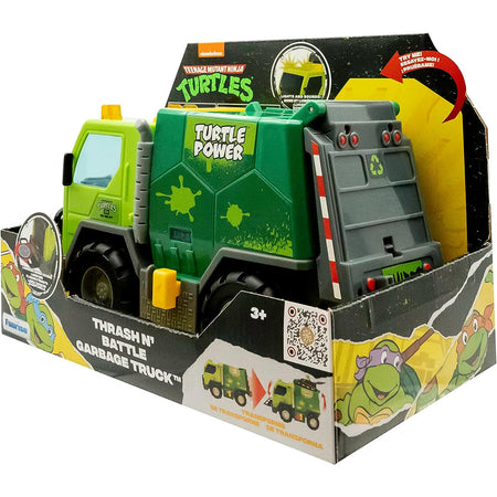 Teenage Mutant Ninja Turtles Thrash N'Battle Camion Della Spazzatura Idea Regalo