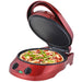 Daewoo Forno Pizza Piastra Multifunzione 1800W Piatto 30 cm Manico Cool Touch