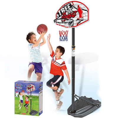 Basket Canestro Piantana Per Bambini Altezza Regolabile 230cm Base Riempibile