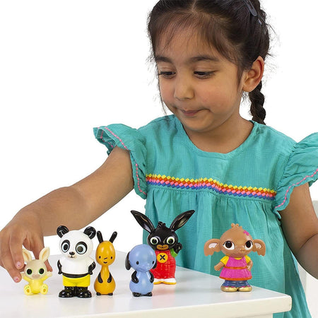Bing Set 6 Mini Personaggi con Valigetta Gioco Ideali per Bambini Idea Regalo