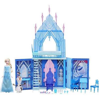Disney Frozen Palazzo di Ghiaccio di Elsa Richiudibile Playset Gioco Richiudibile