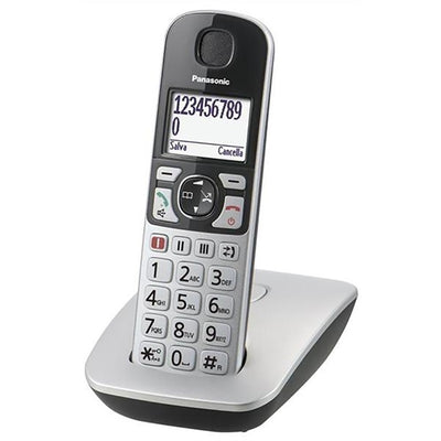 TELEFONO CORDLESS KX-TGE510JTS SILVER Elettronica/Telefonia fissa e accessori/Accessori/Cordless e caricabatterie Isbtrading - Castel Volturno, Commerciovirtuoso.it