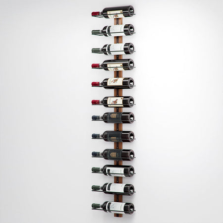 Set 4 Stand Portabottiglie da Muro Scaffale per Bottiglie Cantinetta Bar da Vino