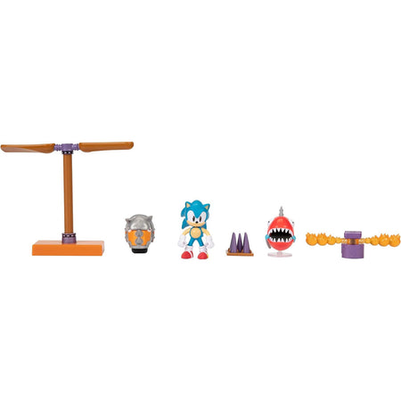 Sonic The Hedgehog Playset Action Figure Fedele Riproduzione Giocattoli Idea Regalo
