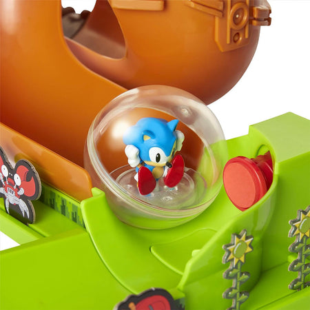 Sonic The Hedgehog Pinball Playset Personalizzabile Giocattolo Idea Regalo