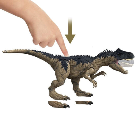 Jurassic World Figura Articolata Allosaurus Dinosauro con Luci Suoni Idea Regalo