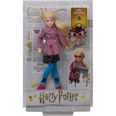 Mattel Harry Potter Personaggio Articolato Luna Lovegood Bacchetta Action Figure