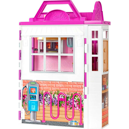 Barbie Playset Il Ristorante con Oltre 30 Accessori da Cucina e 6 Aree da Gioco