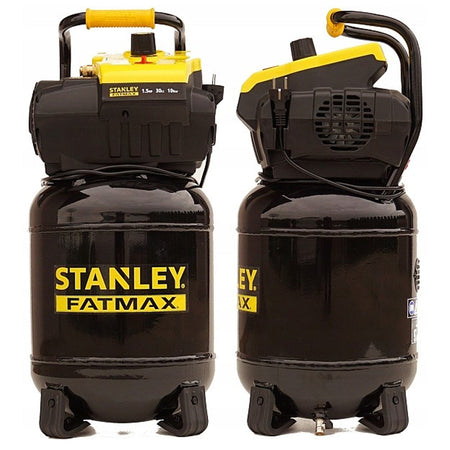 Stanley Compressore Fatmax 30 L 10 Bar Senza Olio Potenza 1,5 HP 1100 Watt