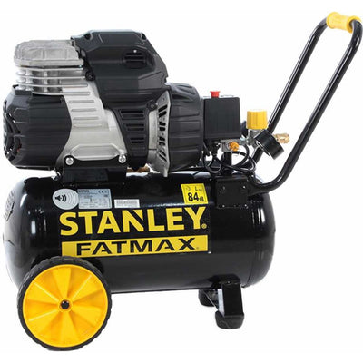 Stanley Fatmax Compressore Elettrico Silenziato ad Aria 8 Bar Serbatoio 24 Litri