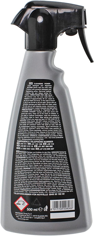 Smeg Flacone spray Pulizia Forno Originale Conf 500ML x2 Casa e cucina/Detergenti e prodotti per la pulizia/Detergenti per la casa/Detergenti multiuso Colella Ricambi - Casoria, Commerciovirtuoso.it