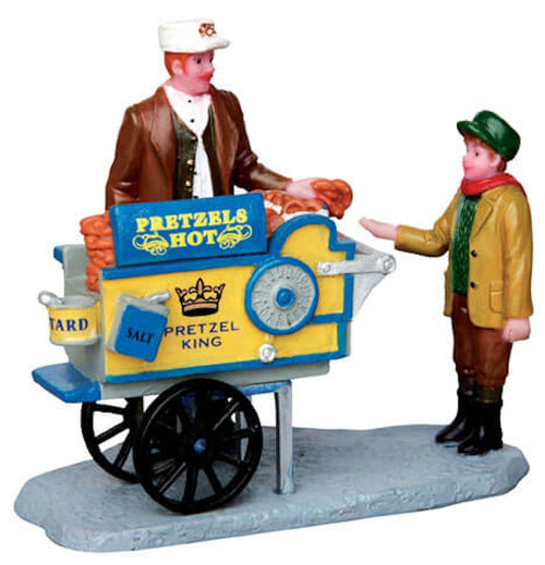 Venditore di Pretzel Pretzel King, personaggio per villaggio di Natale in poliresina Casa e cucina/Decorazioni per interni/Addobbi e decorazioni per ricorrenze/Decorazioni natalizie/Oggettistica MagiediNatale.it - Altamura, Commerciovirtuoso.it