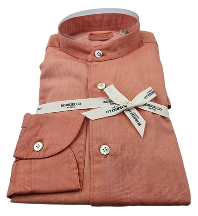 Camicia uomo Borriello - coreana - arancio Moda/Uomo/Abbigliamento/T-shirt polo e camicie/Camicie casual Couture - Sestu, Commerciovirtuoso.it