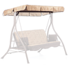 Tettuccio Di Ricambio 3 Posti per Dondolo zanzibar Con Top Marrone Giardino e giardinaggio/Arredamento da giardino e accessori/Coperture per mobili da giardino/Coperture per dondoli coperti Decor Space - Altamura, Commerciovirtuoso.it