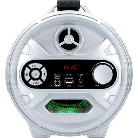 Dunlop Altoparlante Bluetooth Wireless Portatile 20W Luce Led e Funzione Karaoke