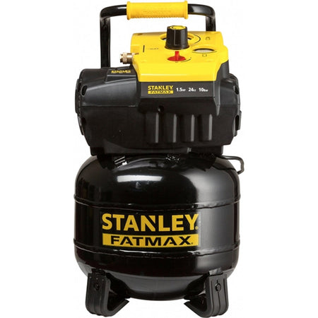 Compressore d'Aria Stanley Fatmax Verticale oil free 24 Litri Portatile 1,5 HP