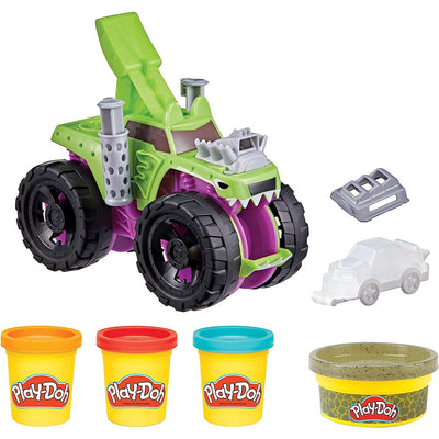 Play-Doh Wheels Monster Truck con Pasta Modellabile Creazione Auto e Accessori