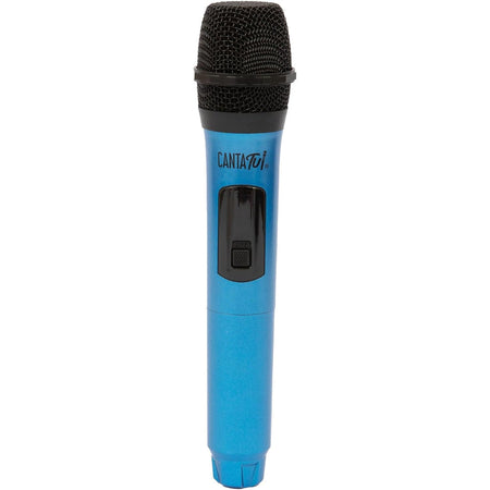 Microfono Wireless per Canta Tu Karaoke PRO Colore Blu Perfetto per i Duetti
