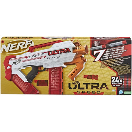 Hasbro Nerf Ultra Speed Blaster Motorizzato 24 Dardi AccuStrike Ultra Idea Regalo