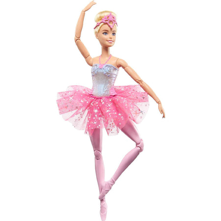 Barbie Dreamtopia Luci Scintillanti Bambola Ballerina Magica Coroncina e Tutù