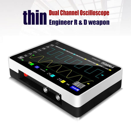 Oscilloscopio Digitale Portatile Fnirsi 1013 D 2 Canali Lcd Touch 100 Mhz 1  G Sa/s Screen Professionale Tablet - commercioVirtuoso.it