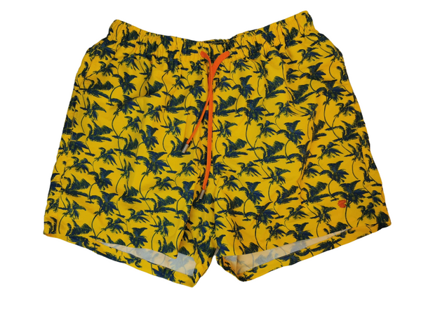 Boxer mare Uomo Gallo - fantasia palme - colore giallo/verde Moda/Uomo/Abbigliamento/Mare e piscina/Pantaloncini e calzoncini Couture - Sestu, Commerciovirtuoso.it