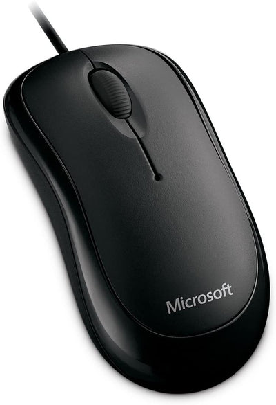 Microsoft Basic Optical Mouse Windows Tecnologia Ottica Ambidestro Nero
