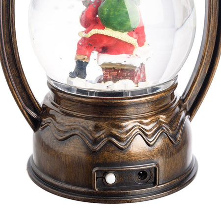Lanterna natalizia sferica effetto nevicata decorazione casa a led con batteria Casa e cucina/Decorazioni per interni/Addobbi e decorazioni per ricorrenze/Decorazioni natalizie/Neve artificiale MagiediNatale.it - Altamura, Commerciovirtuoso.it