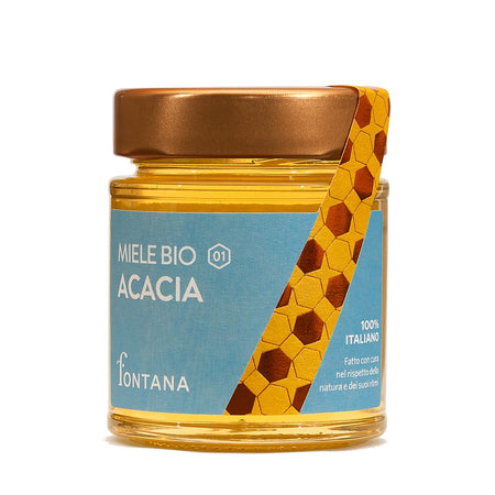 Miele Biologico di Acacia 200 gr. Alimentari e cura della casa/Marmellate miele e creme spalmabili/Miele MariTea bottega del Tè - Lodi, Commerciovirtuoso.it