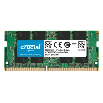 MEMORIA SO-DDR4 8 GB PC3200 (1X8) (CT8G4SFRA32A) Elettronica/Informatica/Componenti e pezzi di ricambio/Componenti interni/Memorie Isbtrading - Castel Volturno, Commerciovirtuoso.it