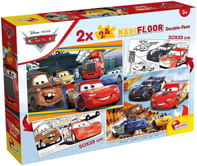 Lisciani Giochi Disney Puzzle Maxifloor 2 X 24 Cars