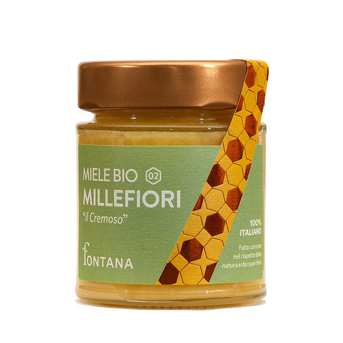 Miele Biologico Millefiori Il Cremoso 200 gr. Alimentari e cura della casa/Marmellate miele e creme spalmabili/Miele MariTea bottega del Tè - Lodi, Commerciovirtuoso.it