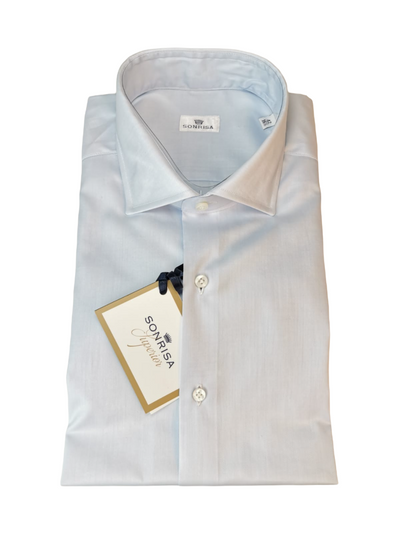Camicia uomo Sonrisa - Superior - colore celeste - taglia 42, 16.5 Moda/Uomo/Abbigliamento/T-shirt polo e camicie/Camicie casual Couture - Sestu, Commerciovirtuoso.it