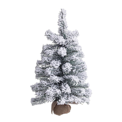 Albero di natale Pinetto Timmy Innevato in PVC + Flock Bianco con base in juta Casa e cucina/Decorazioni per interni/Addobbi e decorazioni per ricorrenze/Decorazioni natalizie/Alberi di natale artificiali MagiediNatale.it - Altamura, Commerciovirtuoso.it