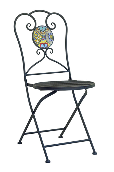 Set da 2 sedie MOIA Mosaico, disegno maiolica