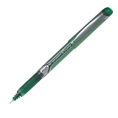 Roller Hi Tecpoint V5 Grip - punta 0 5mm - verde - Pilot Cancelleria e prodotti per ufficio/Penne matite scrittura e correzione/Penne e ricariche/Penne roller a inchiostro gel Eurocartuccia - Pavullo, Commerciovirtuoso.it