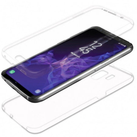 Custodia 360 in silicone trasparente Galaxy Note 8 Imperii Electronics