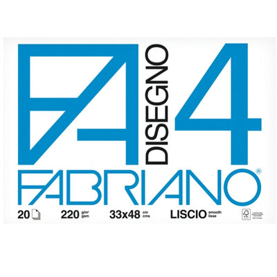 Album F4 - 33x48cm - 220gr - 20 fogli - liscio - Fabriano Casa e cucina/Hobby creativi/Disegno/Blocchi e libri da disegno Eurocartuccia - Pavullo, Commerciovirtuoso.it